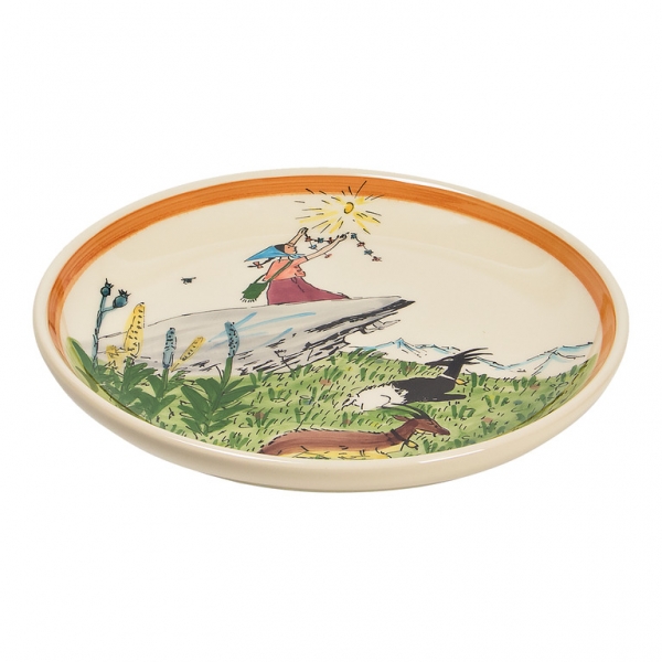 Teller Flurina auf Fels 21 cm | BOX